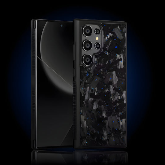 Forged Carbon Fiber Samsung Case - Forged Blue