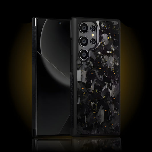 Forged Carbon Fiber Samsung Case - Forged Gold