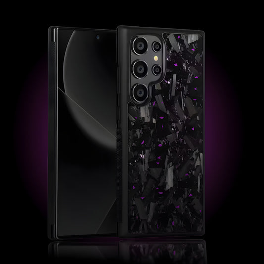 Forged Carbon Fiber Samsung Case - Forged Purple